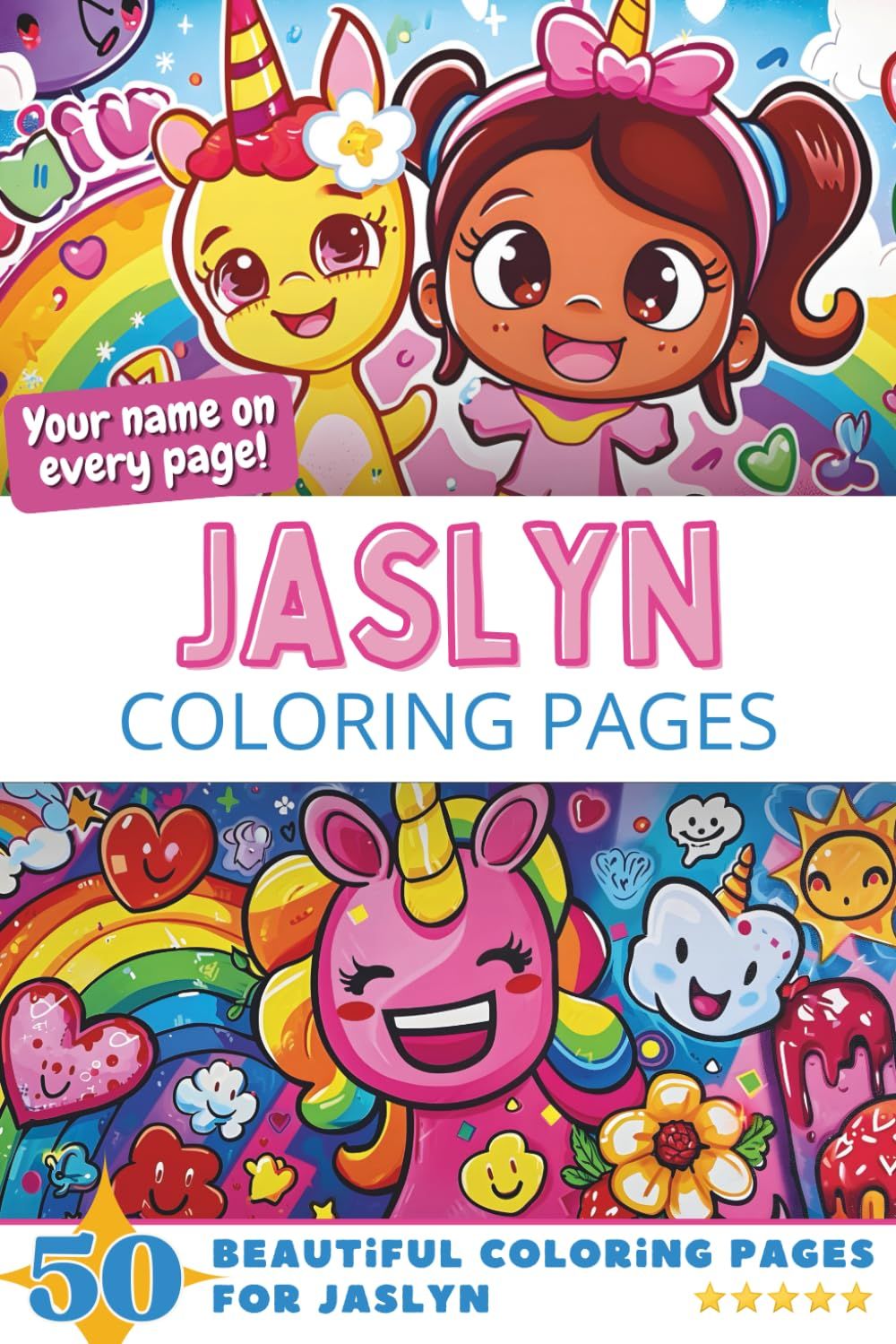 Jaslyn Coloring Pages Cover