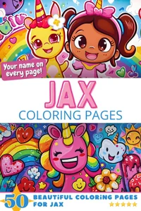 Jax Coloring Book Cover