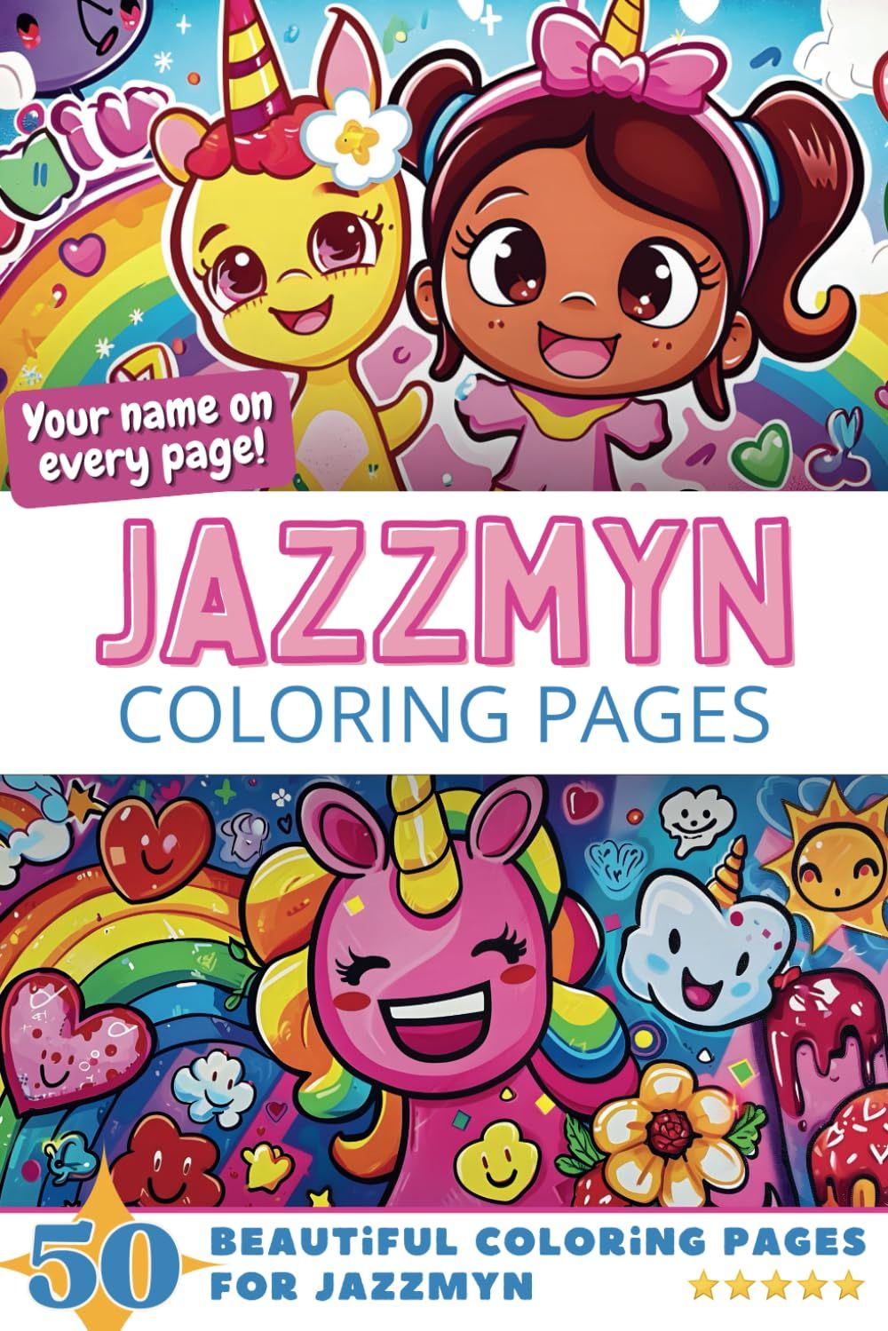 Jazzmyn Coloring Book Cover