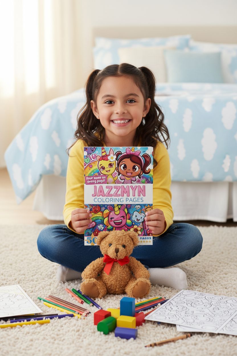 Jazzmyn personal coloring pages