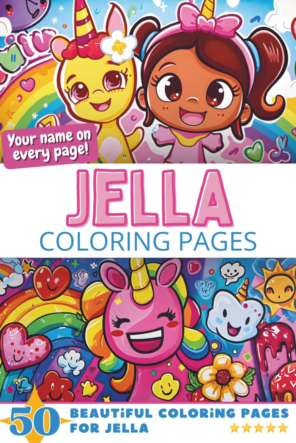 Jella Coloring Pages Cover