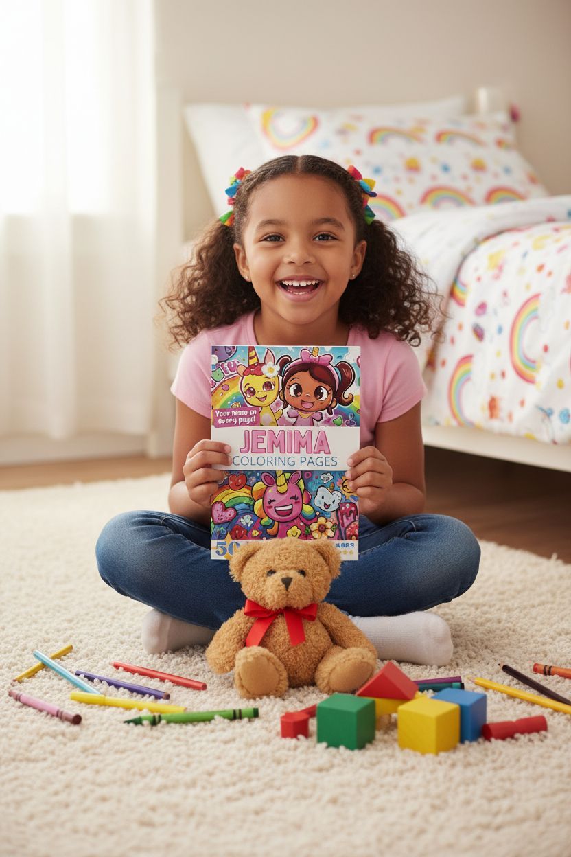 Jemima personal coloring pages