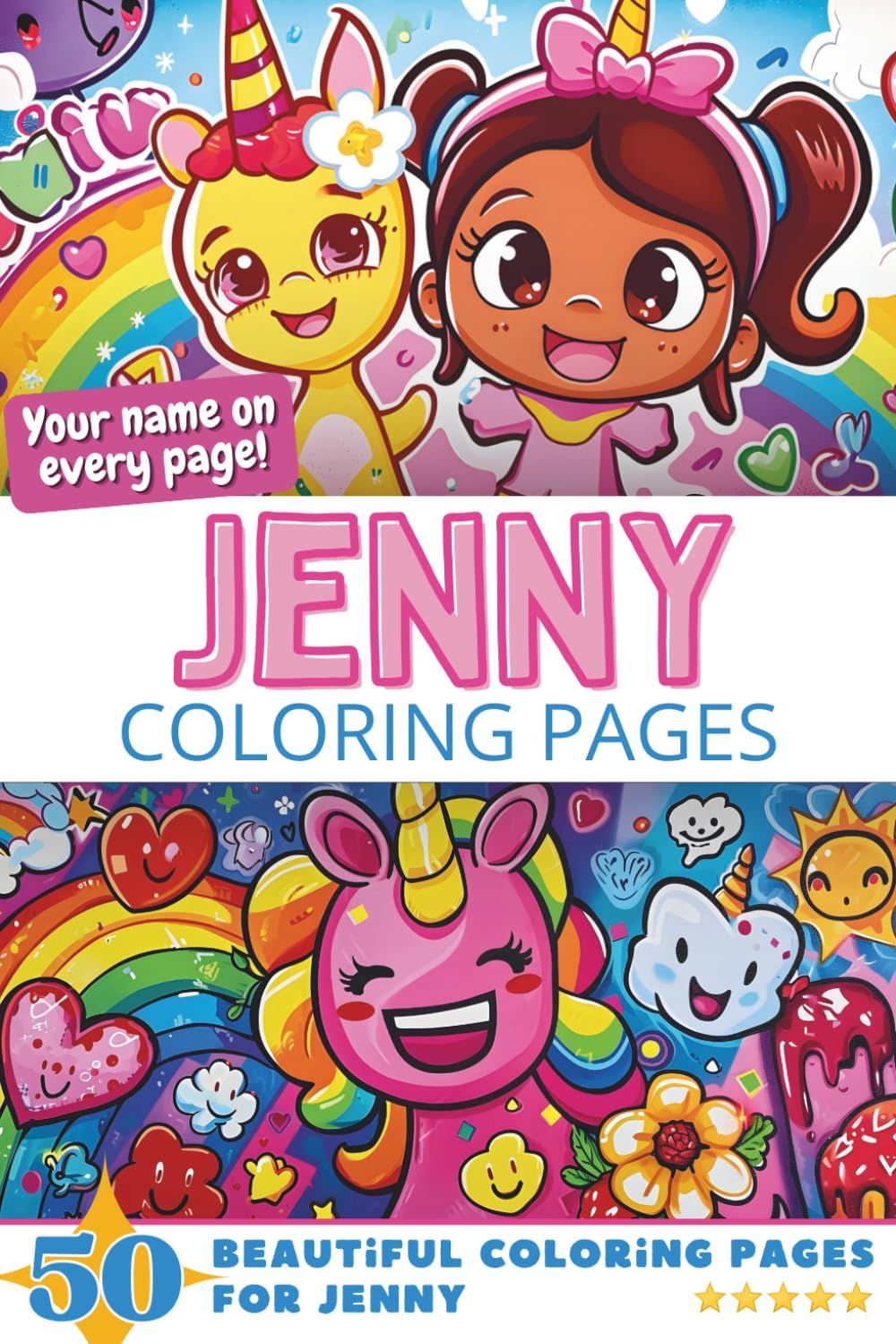 Jenny Coloring Pages Cover