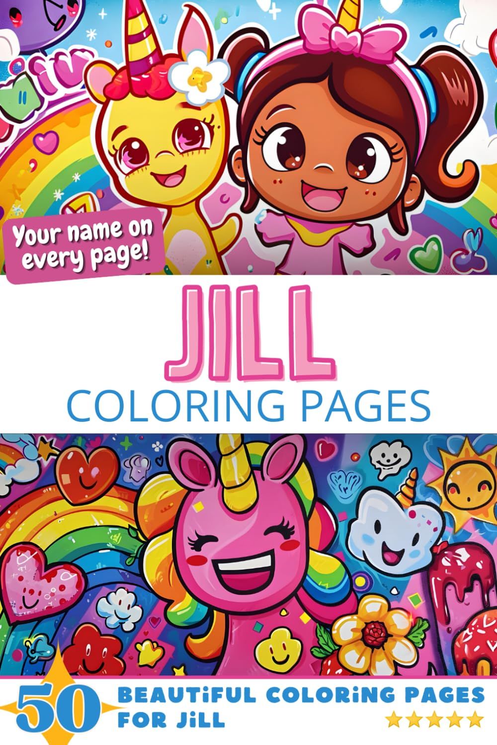 Jill Coloring Pages Cover