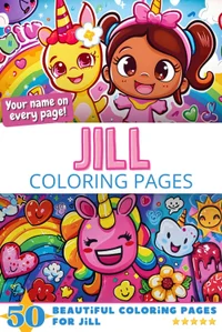 Jill Coloring Book Cover