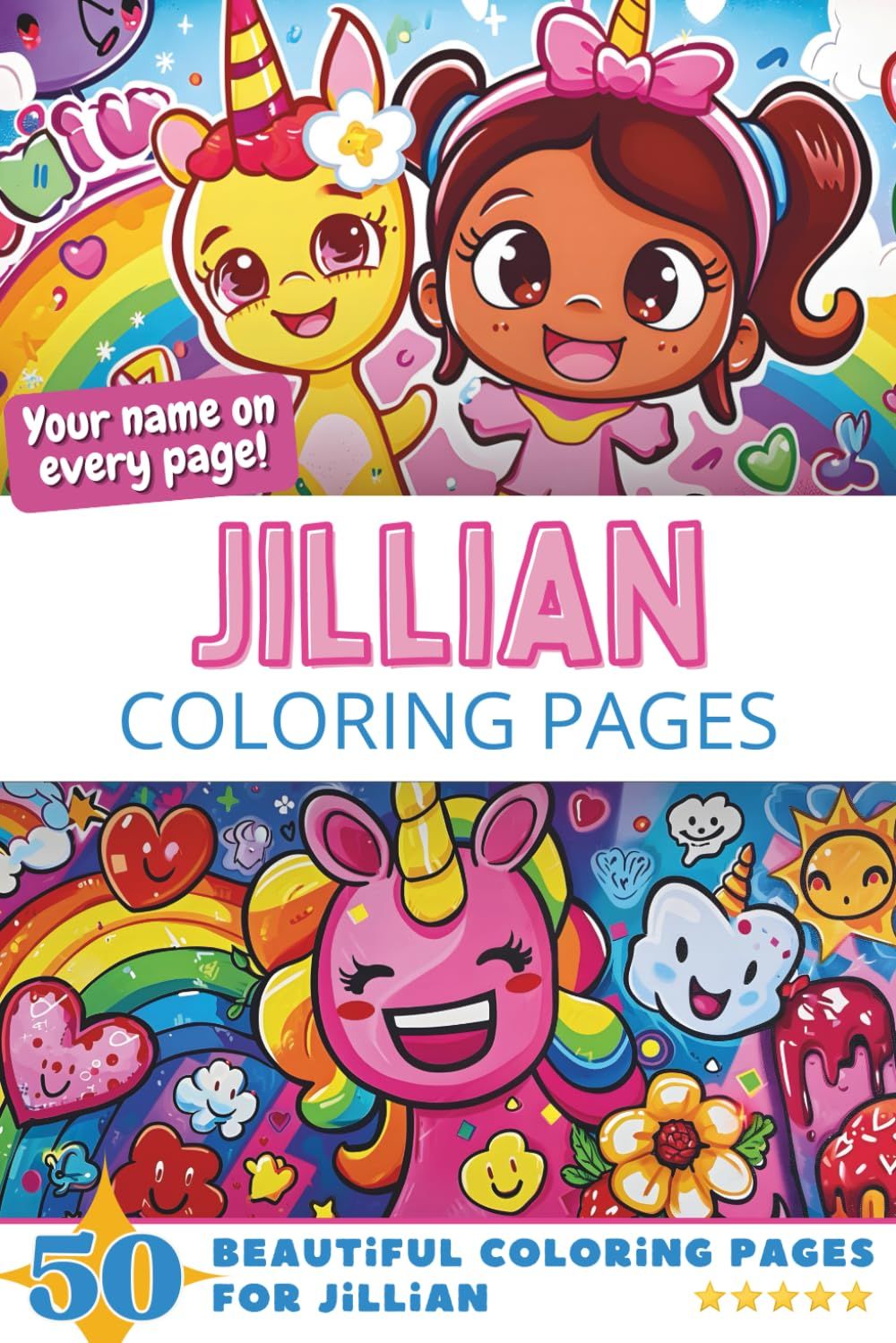Jillian Coloring Pages Cover