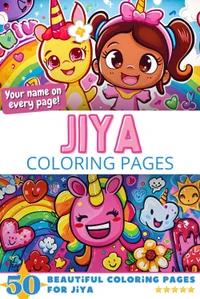 Jiya Coloring Book Cover