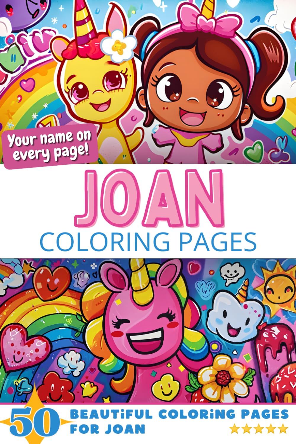 Joan Coloring Pages Cover