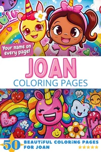 Joan Coloring Book Cover