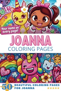 Joanna Coloring Book Cover