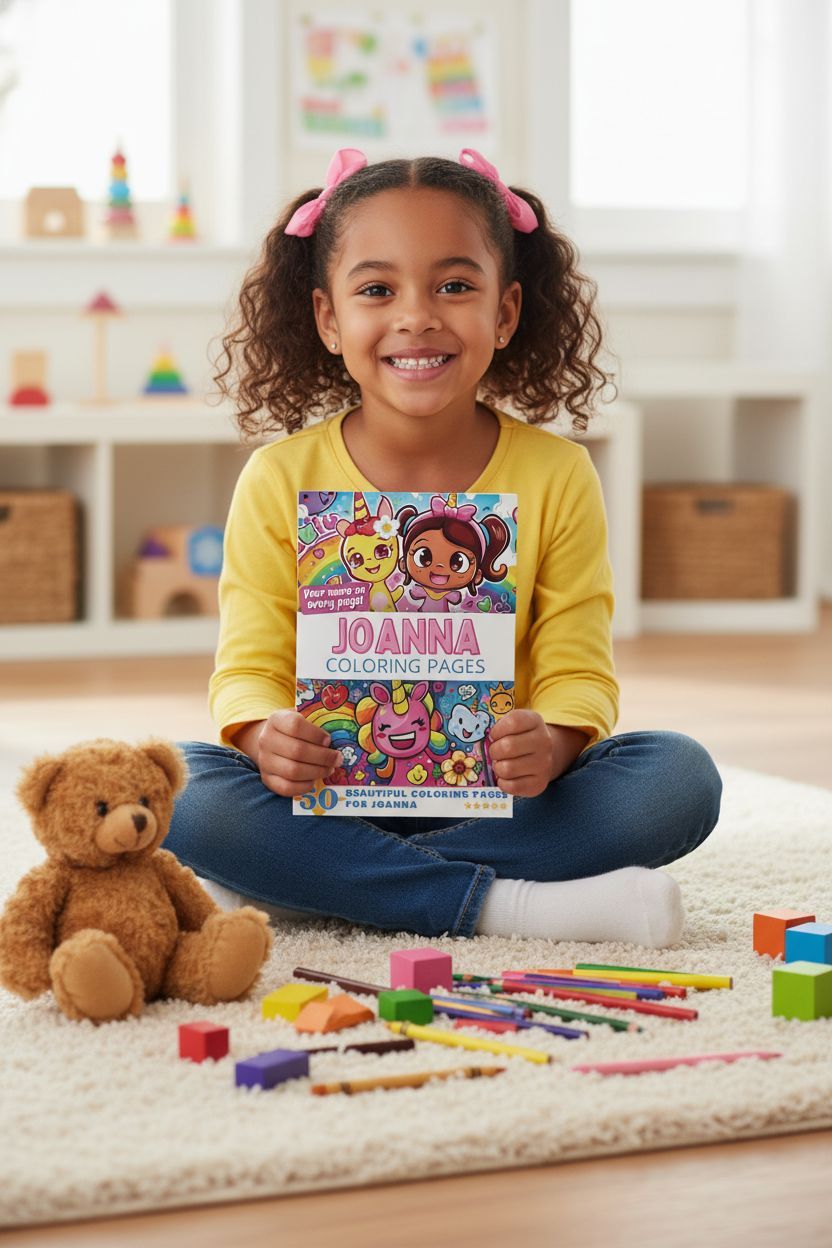 Joanna personal coloring pages