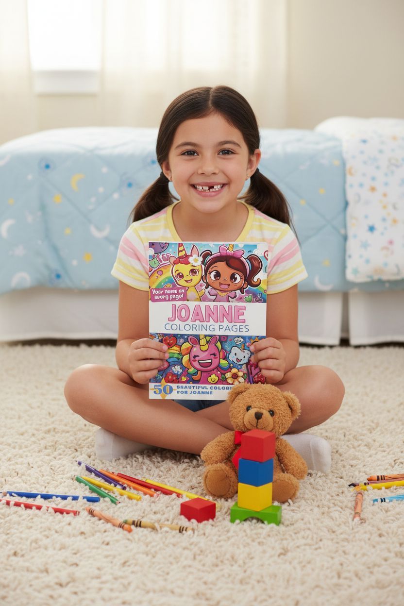 Joanne personal coloring pages