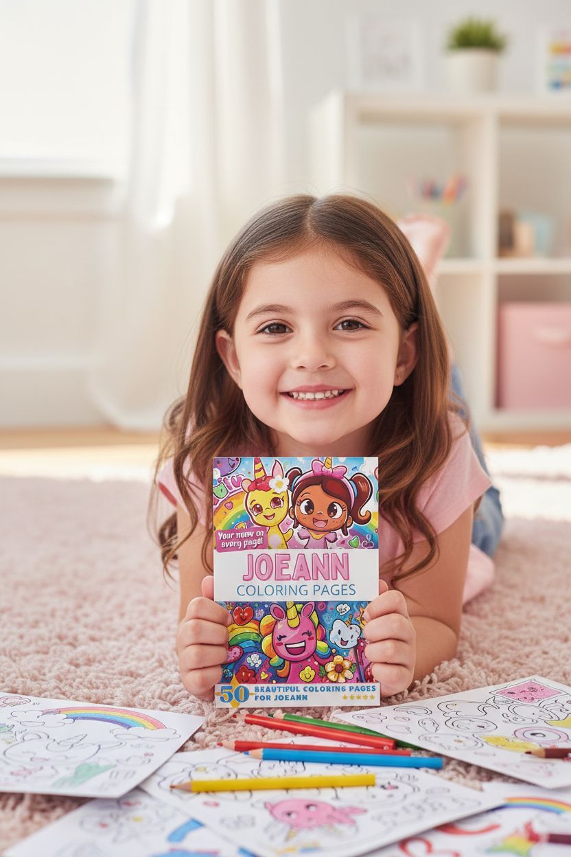 Joeann personal coloring pages