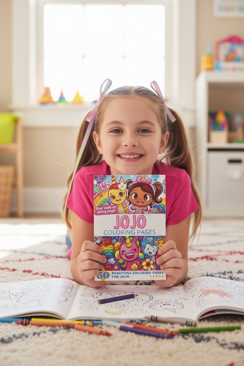 Jojo personal coloring pages