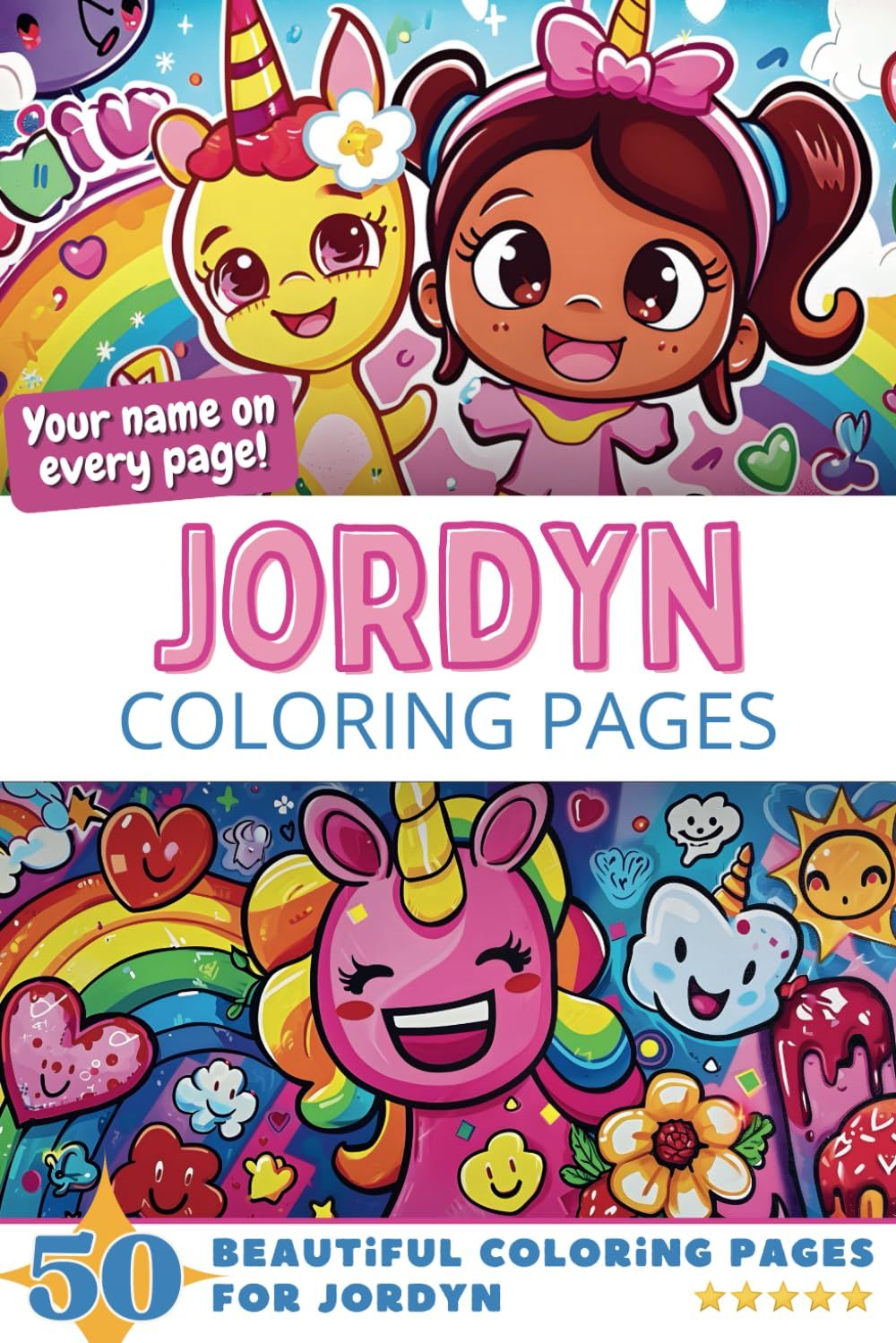 Jordyn Coloring Pages Cover