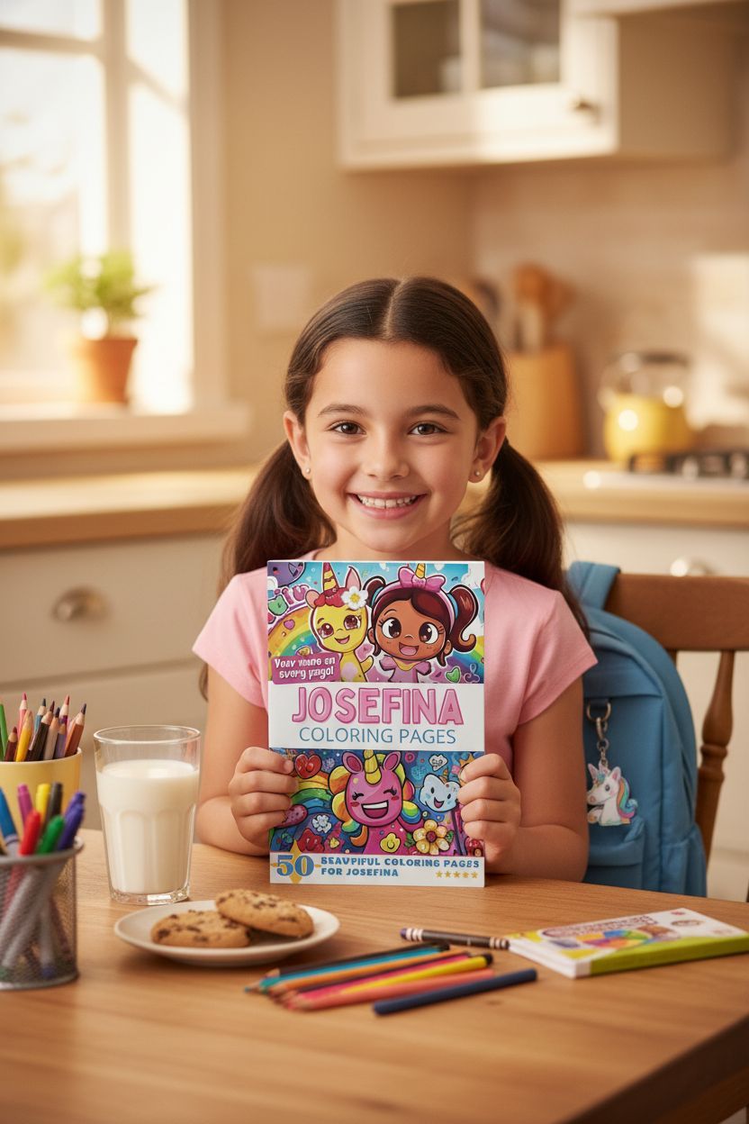 Josefina personal coloring pages