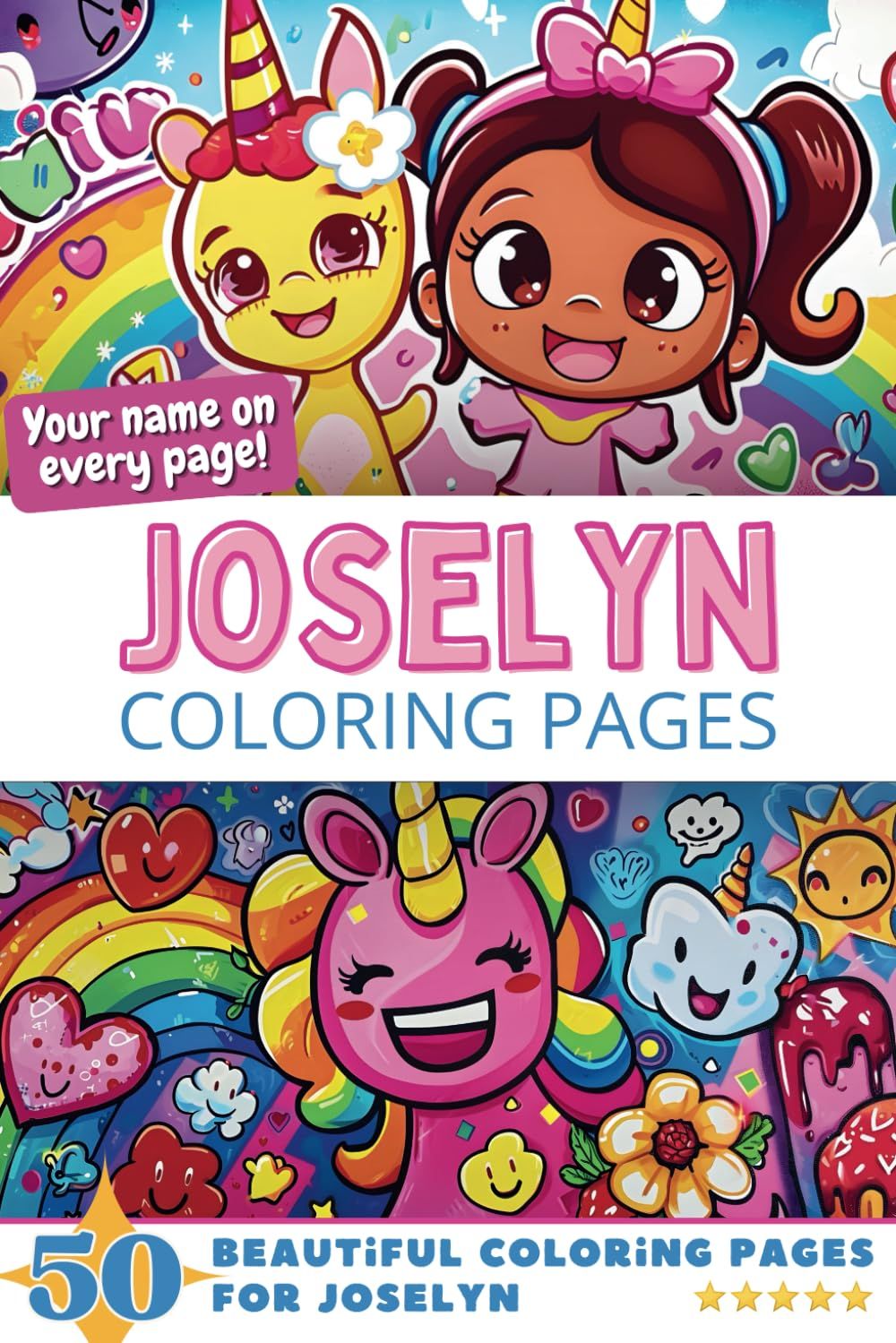 Joselyn Coloring Book Cover