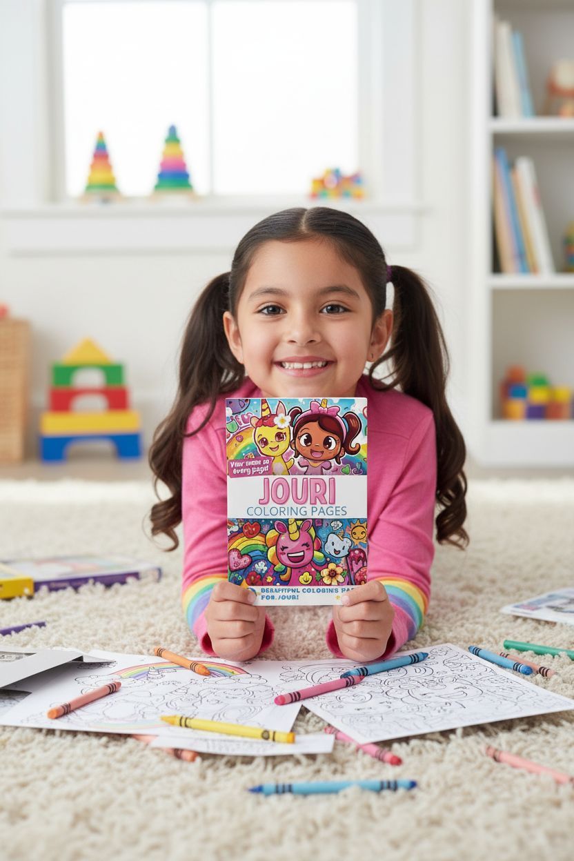 Jouri personal coloring pages