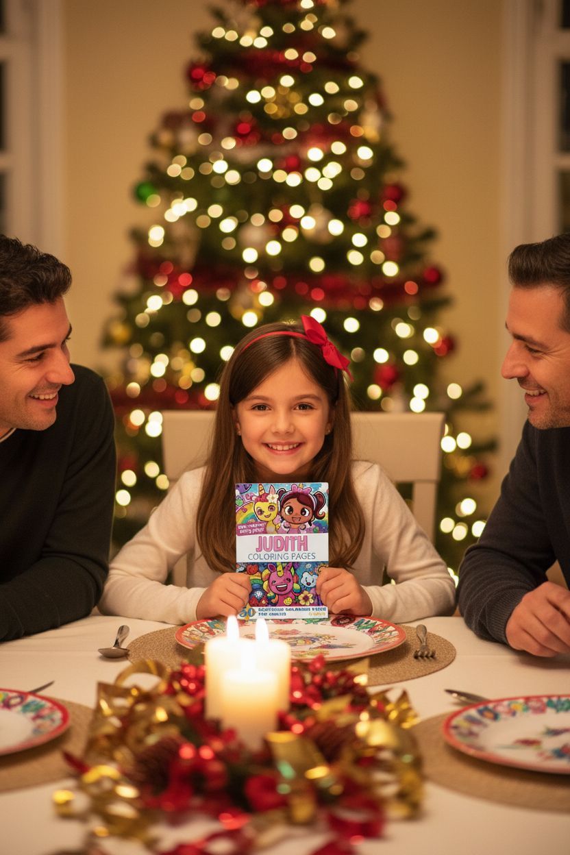 Judith Christmas coloring pages gift