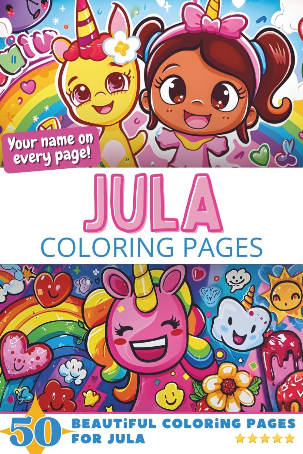 Jula Coloring Book Cover