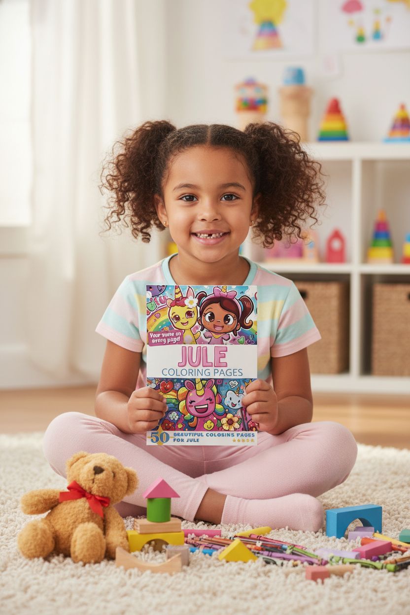 Jule personal coloring pages