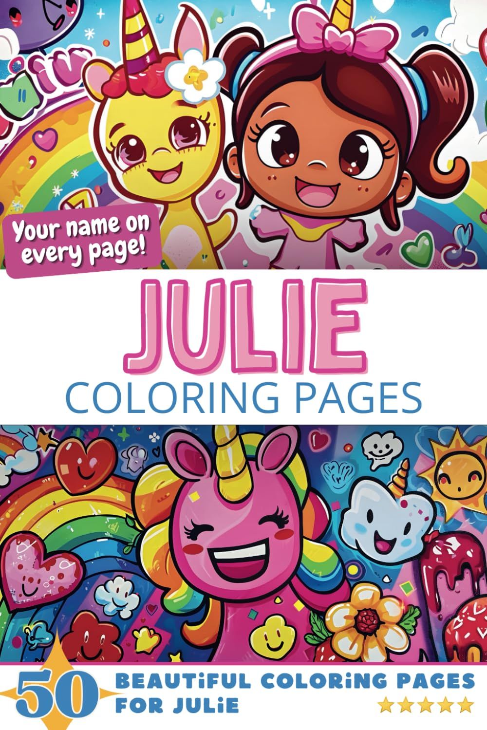 Julie Coloring Pages Cover