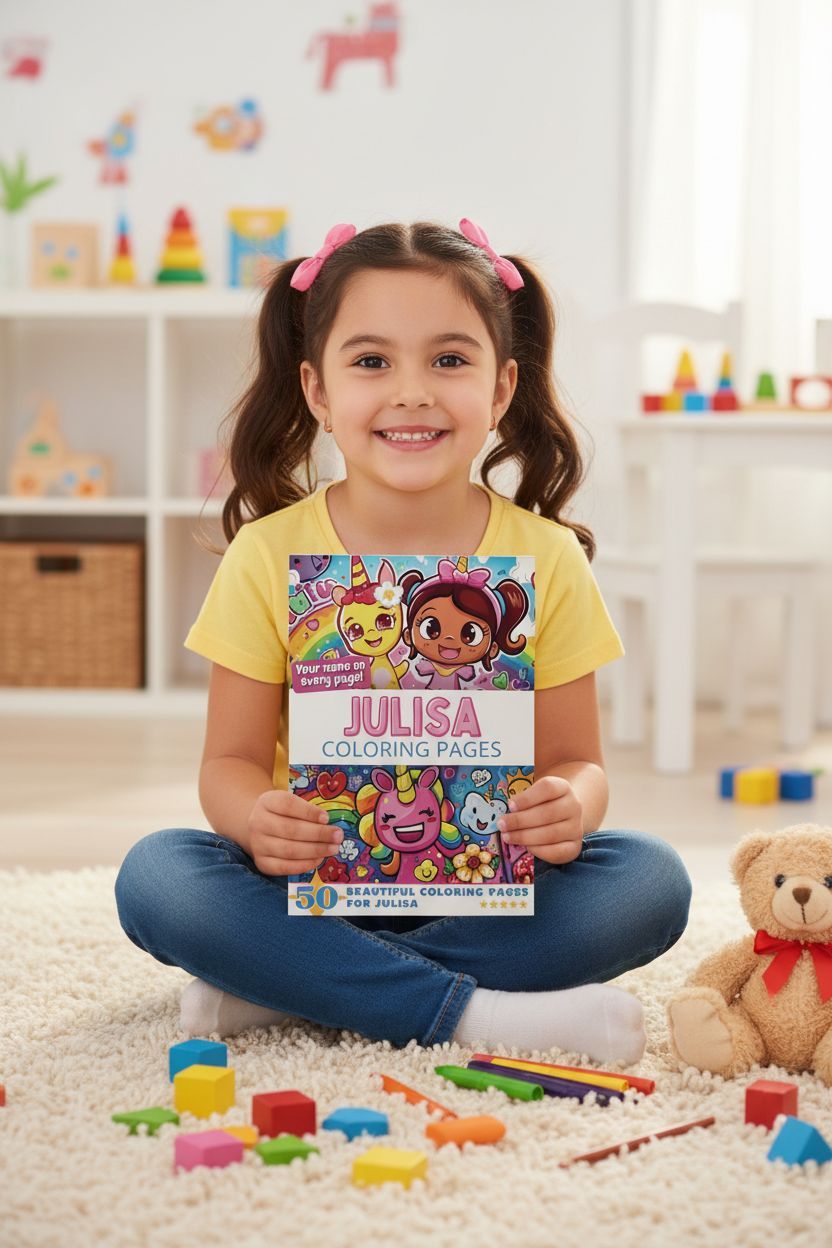 Julisa personal coloring pages