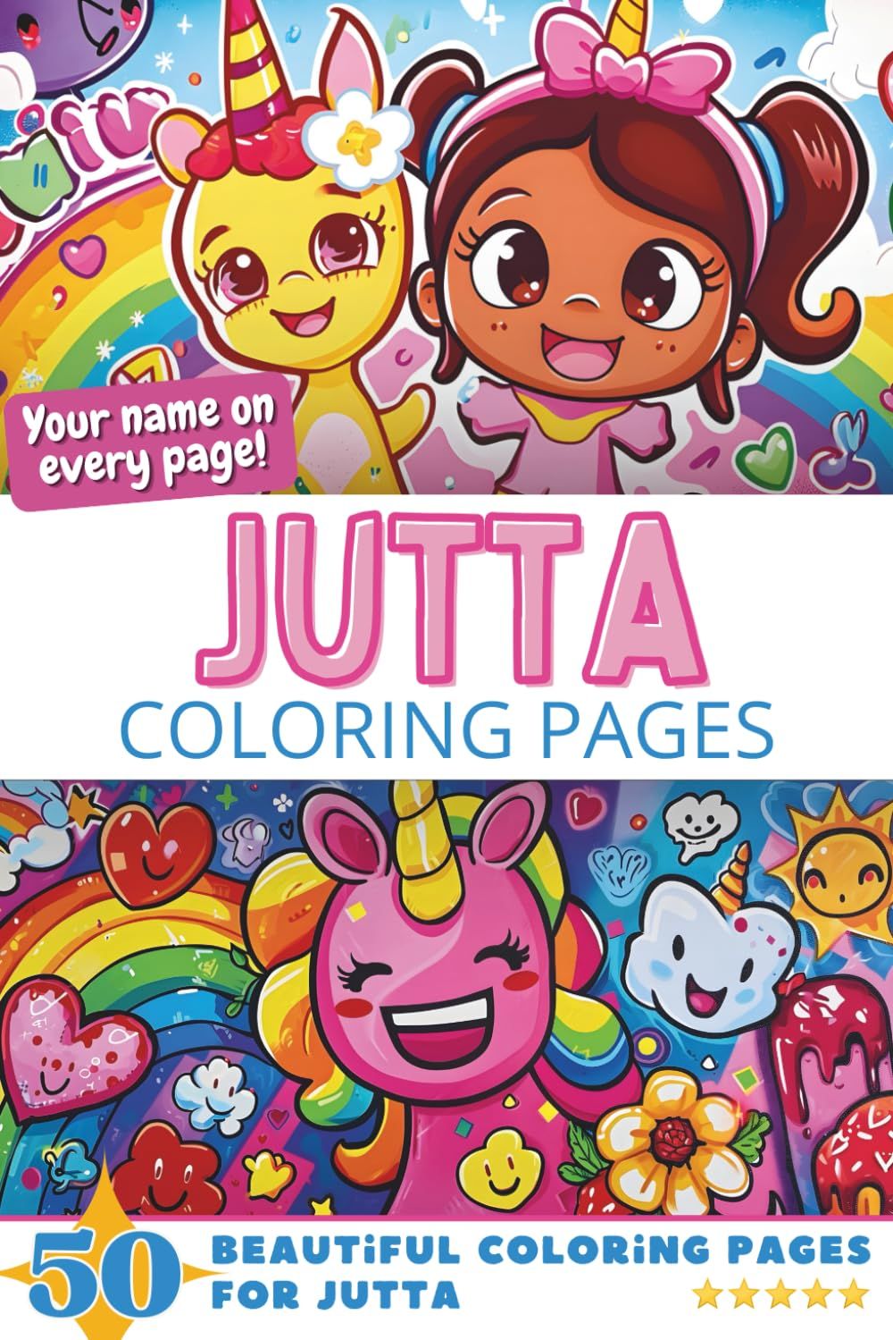 Jutta Coloring Book Cover