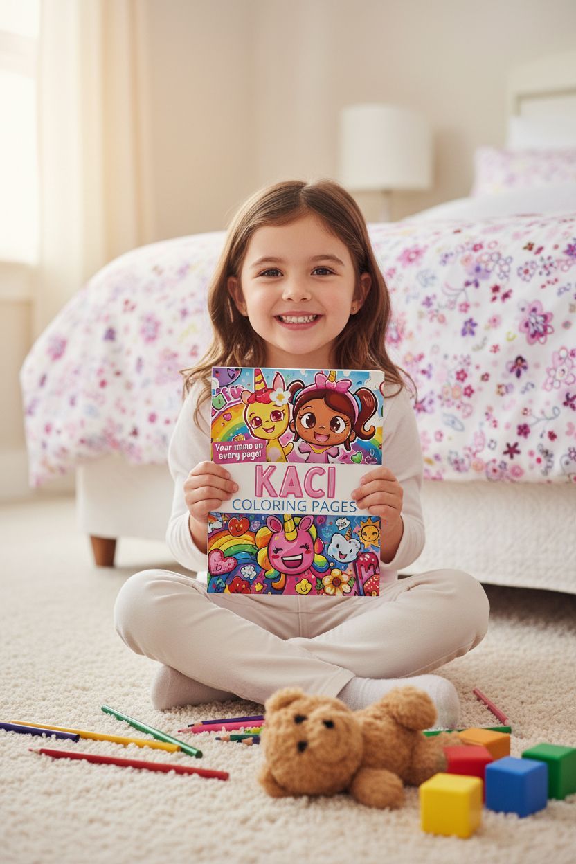 Kaci personal coloring pages