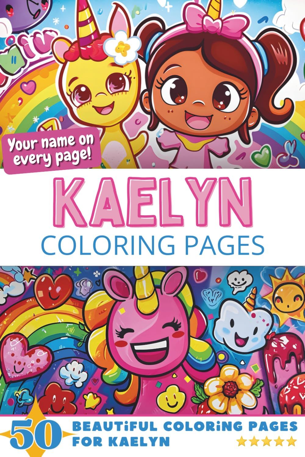 Kaelyn Coloring Pages Cover