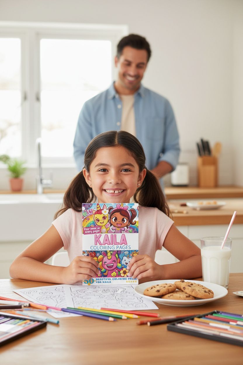 Kaila personal coloring pages