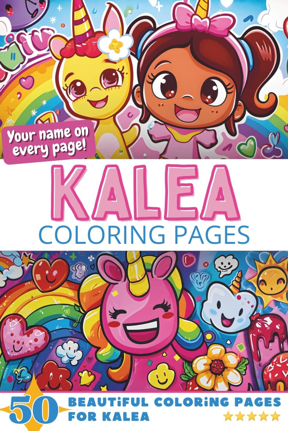 Kalea Coloring Pages Cover
