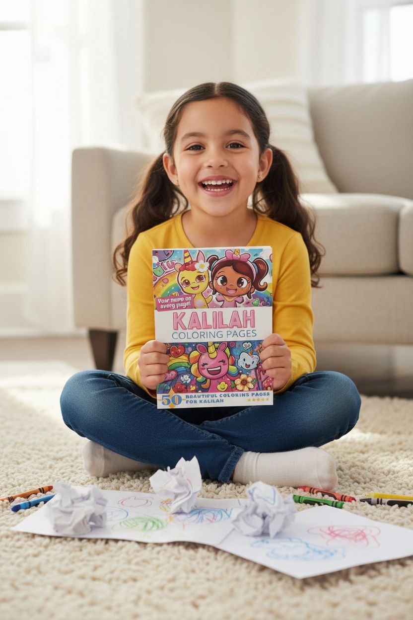 Kalilah personal coloring pages