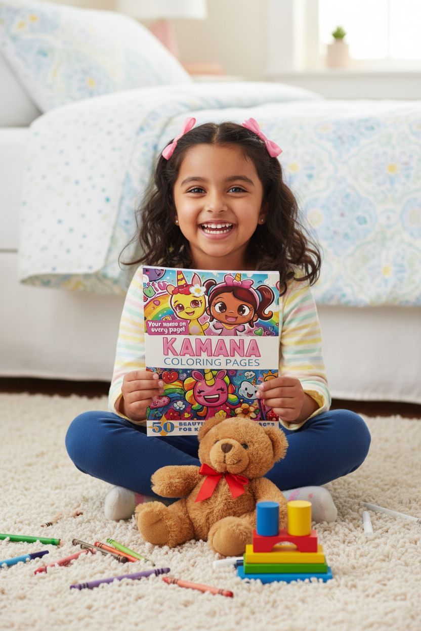 Kamana personal coloring pages