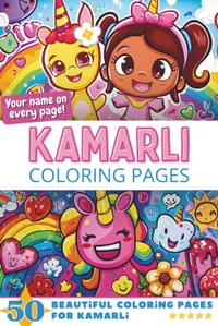 Kamarli Coloring Book Cover