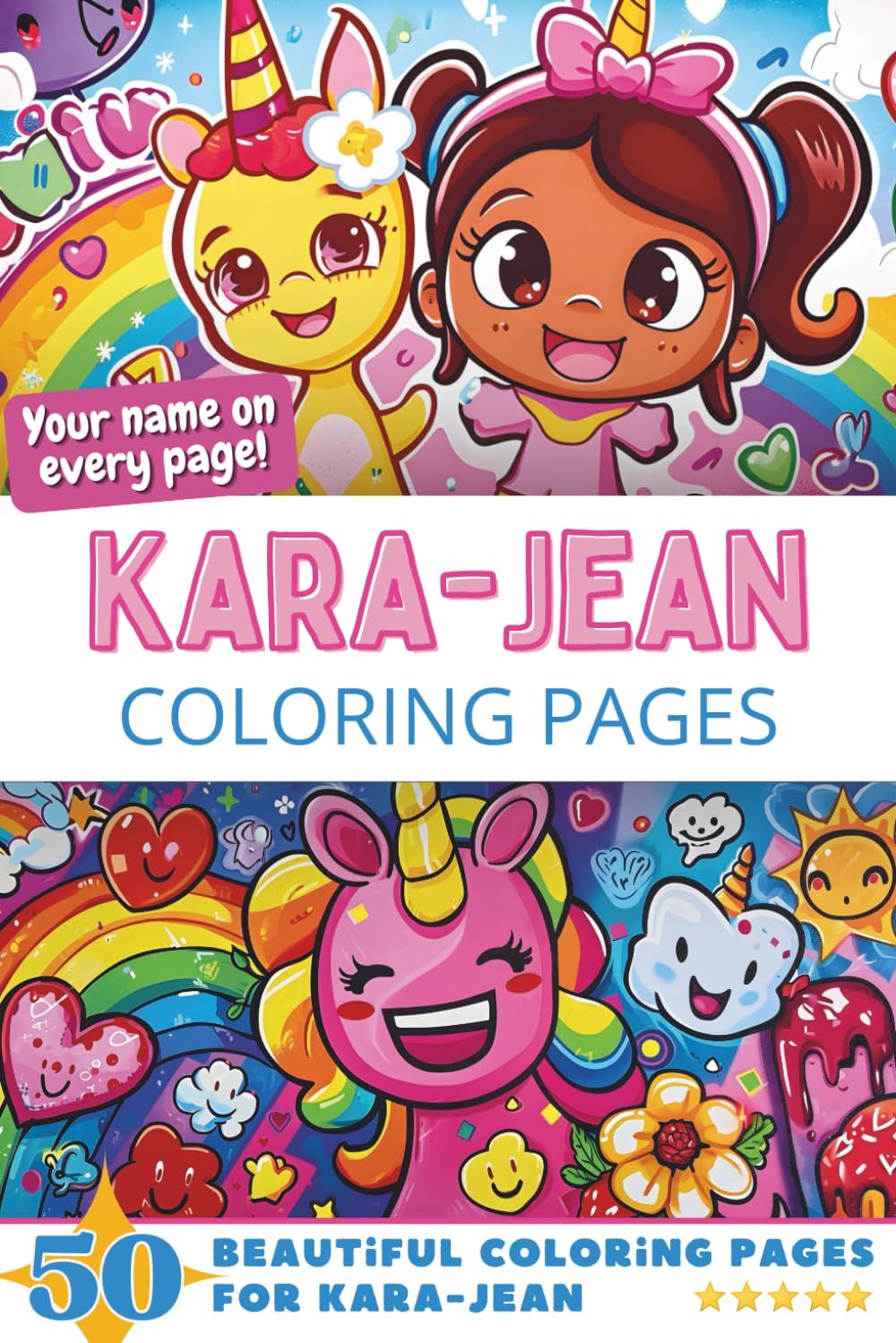 Kara-Jean Coloring Pages Cover