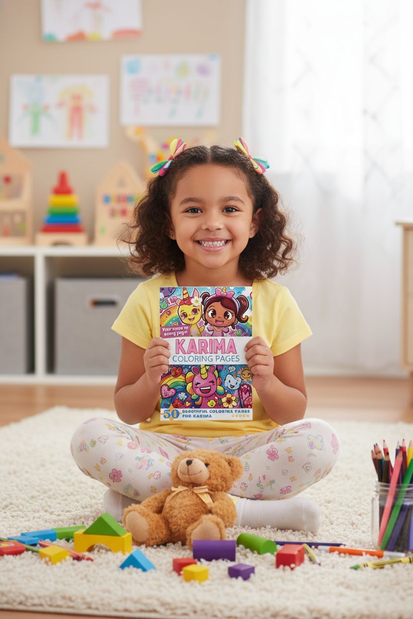 Karima personal coloring pages