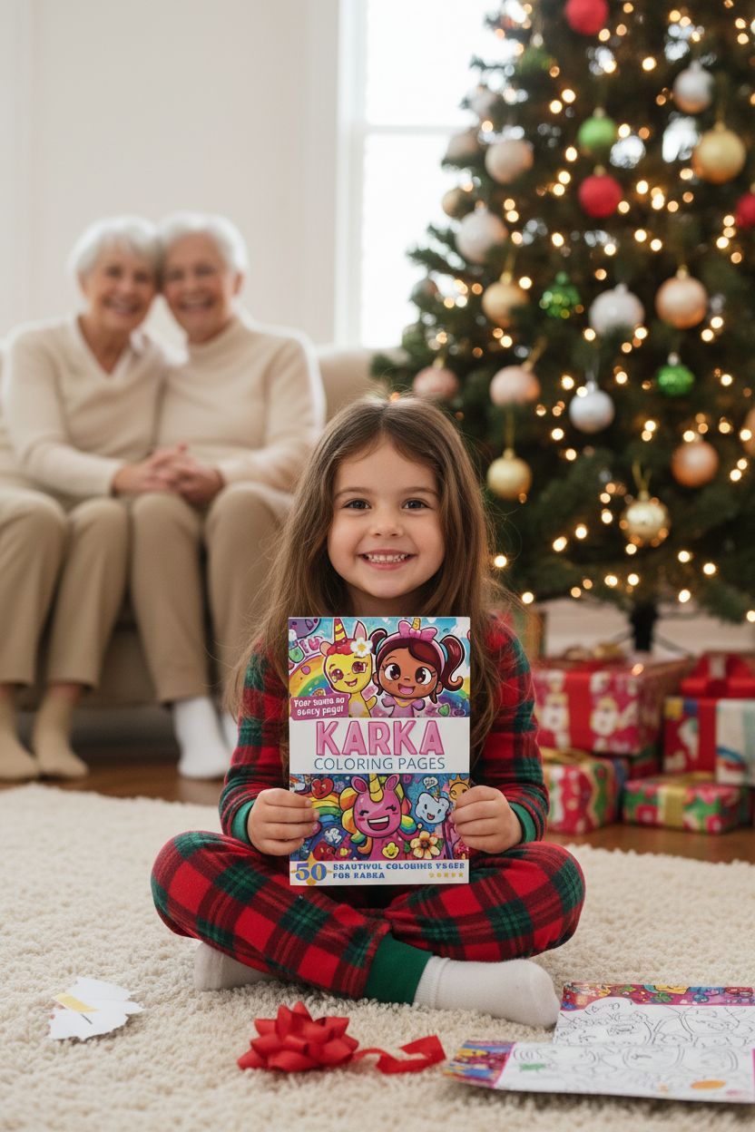 Karka Christmas coloring pages gift