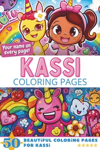 Kassi Coloring Book Cover