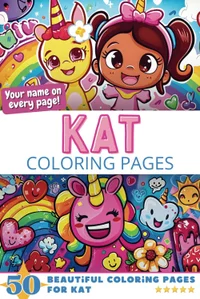 Kat Coloring Book Cover