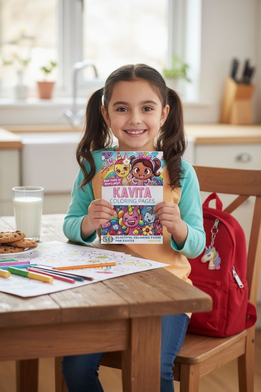 Kavita personal coloring pages
