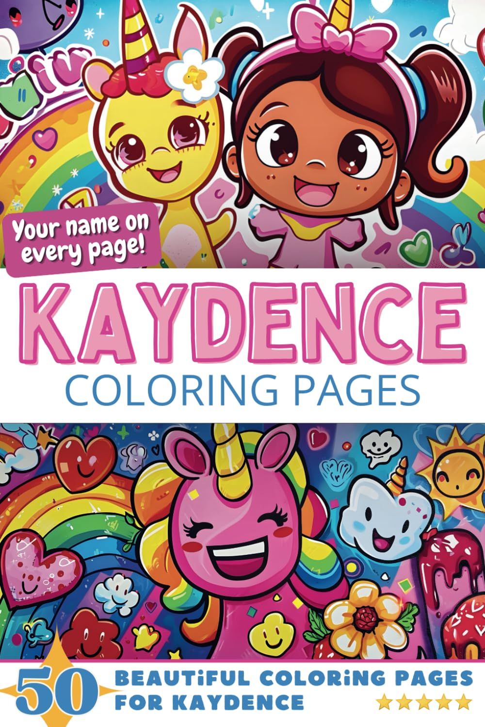 Kaydence Coloring Pages Cover