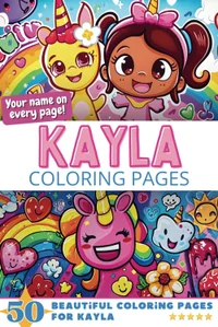Kayla Coloring Book Cover