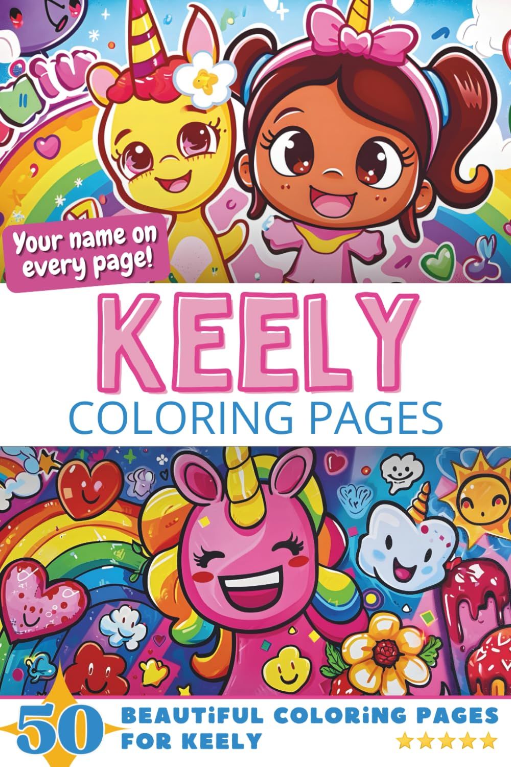 Keely Coloring Pages Cover