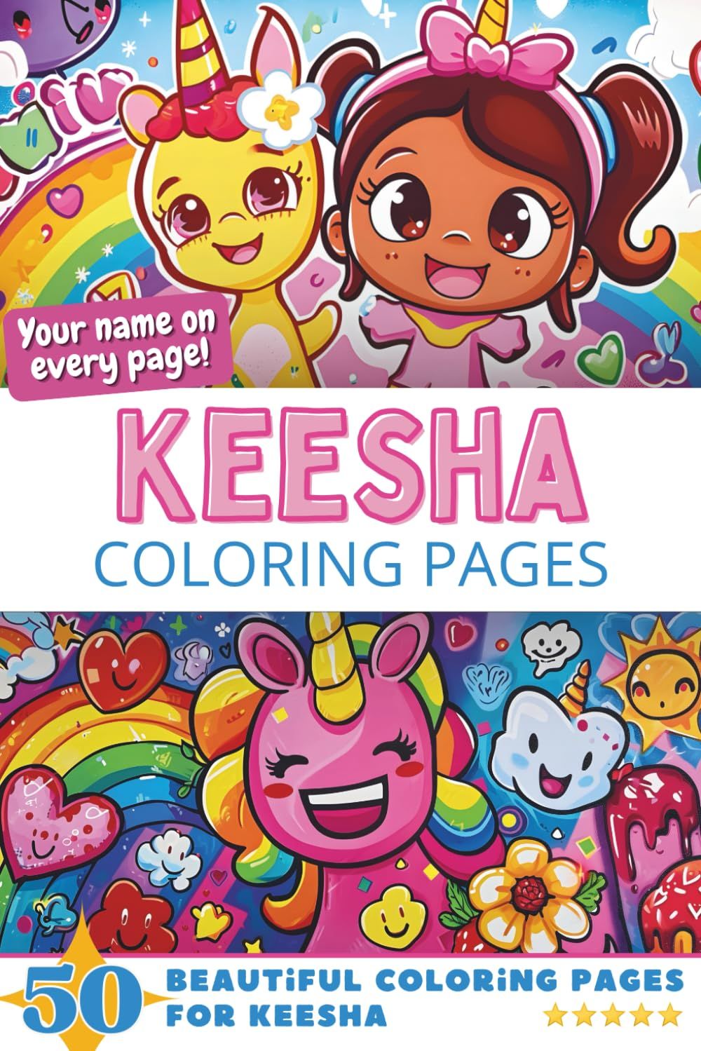 Keesha Coloring Pages Cover