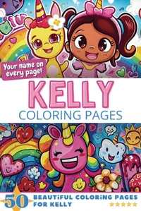 Kelly Coloring Book Cover