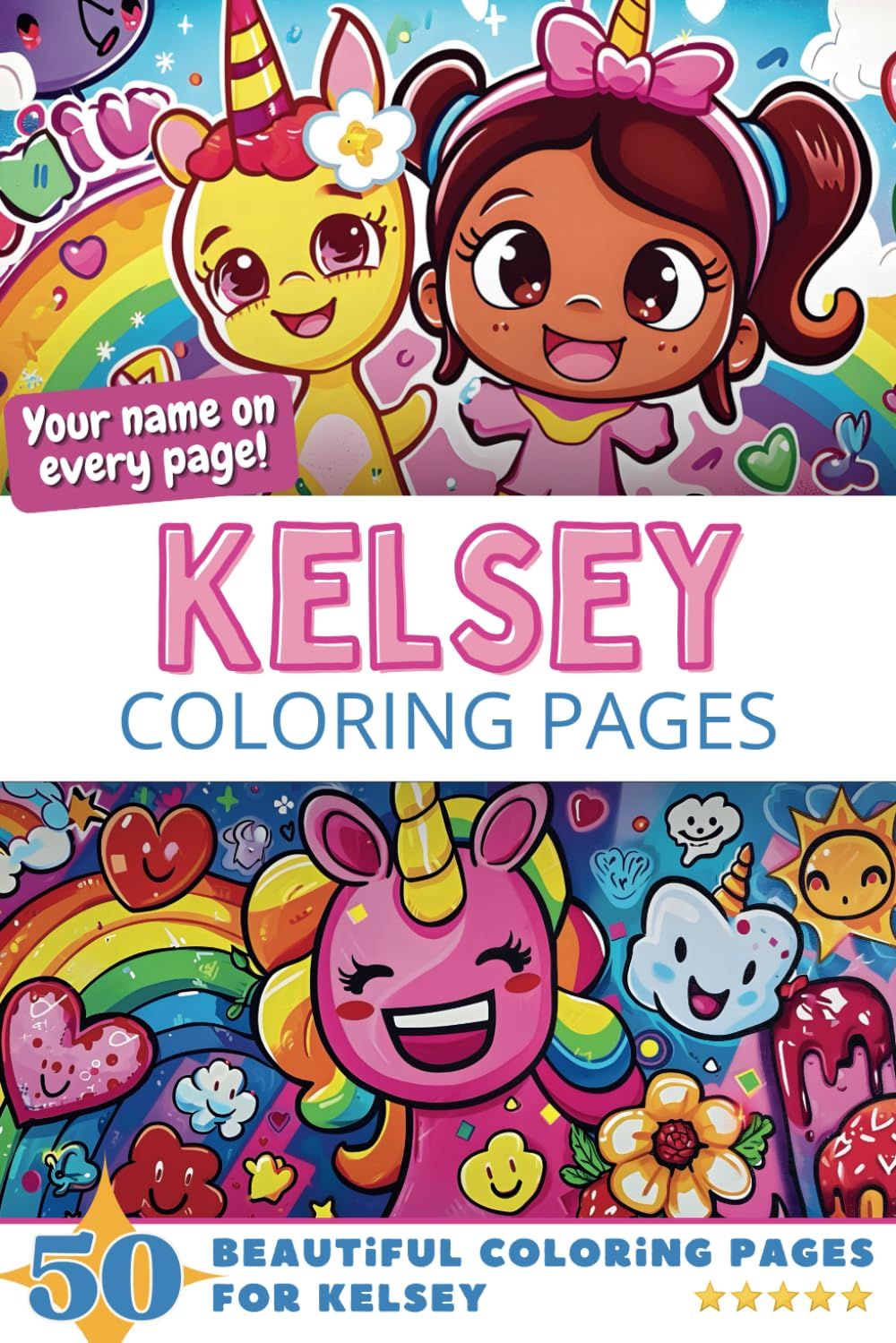 Kelsey Coloring Pages Cover