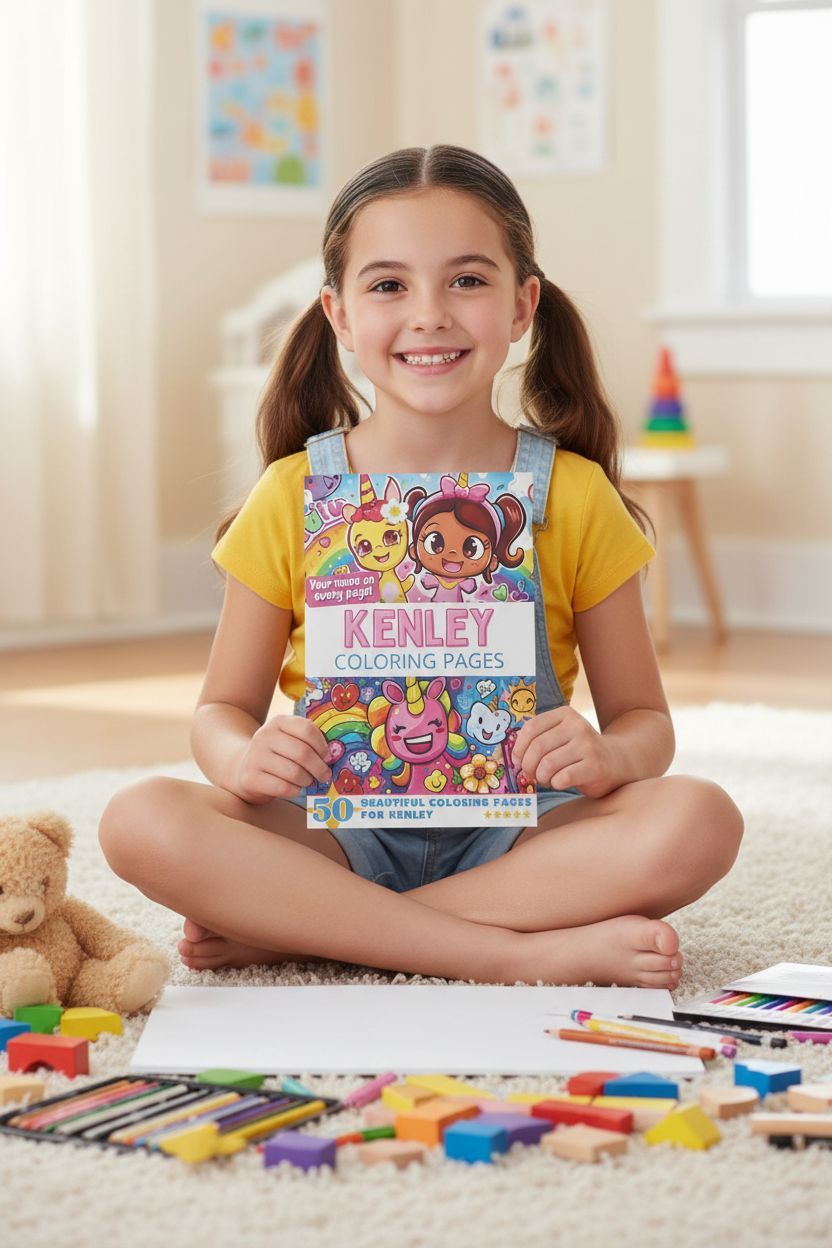 Kenley personal coloring pages