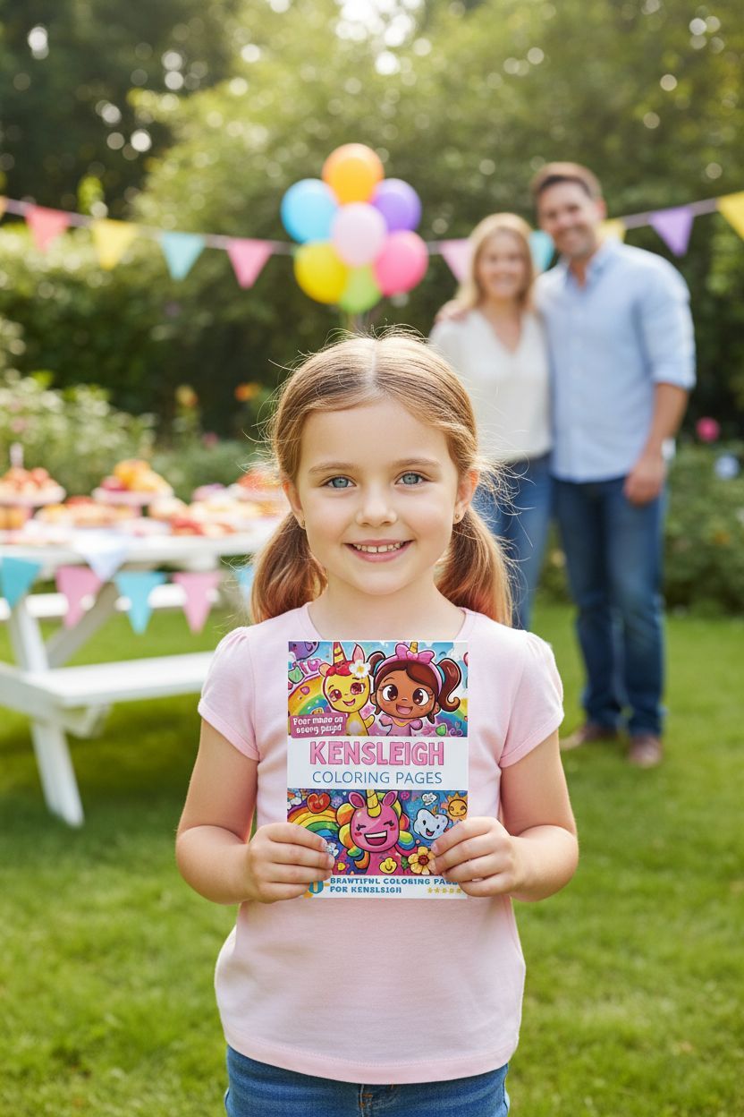 Kensleigh coloring book in use