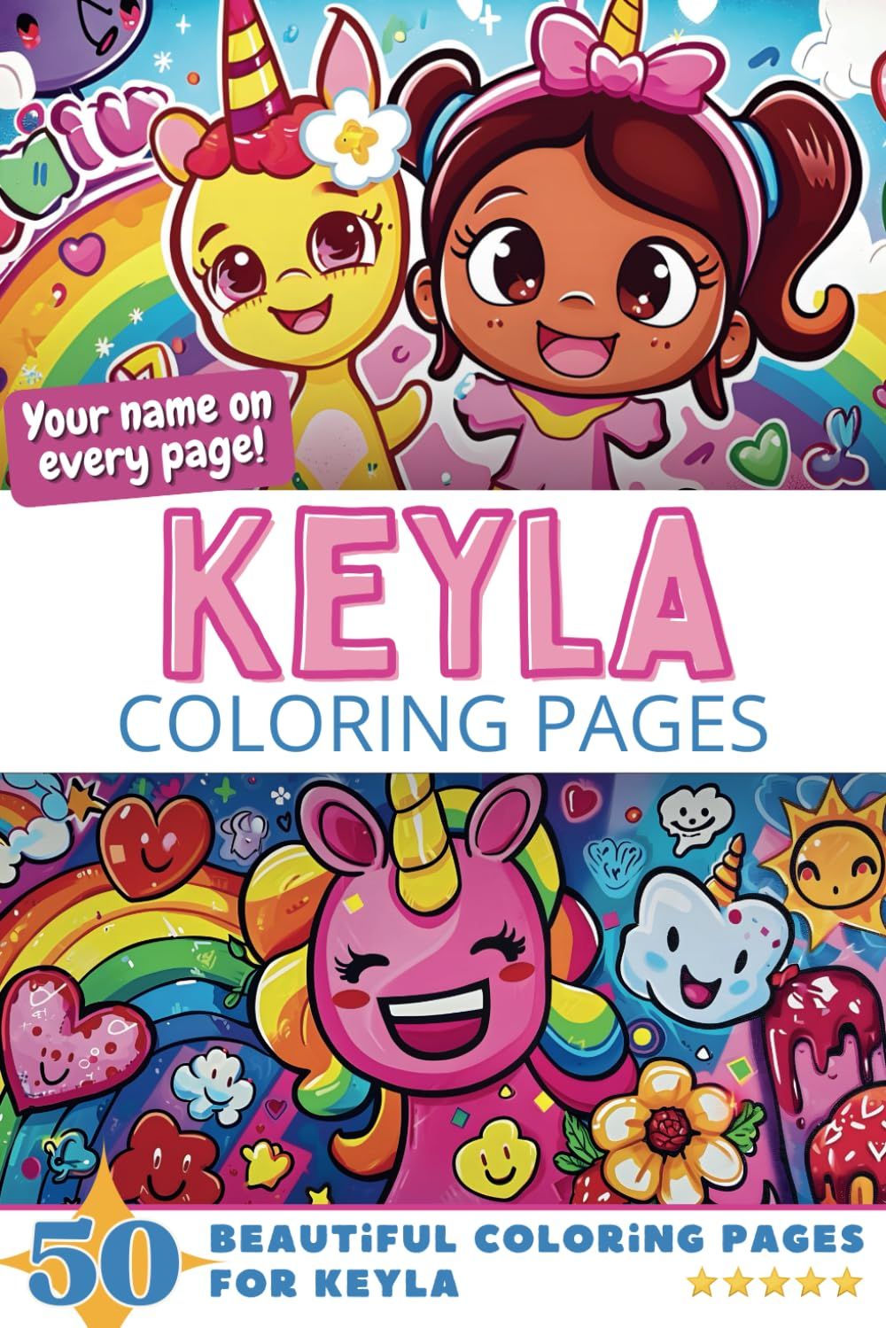 Keyla Coloring Pages Cover